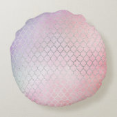 Schattige BFF-besties Kawaii-cadeaus voor meisjes  Rond Kussen (Achterkant)