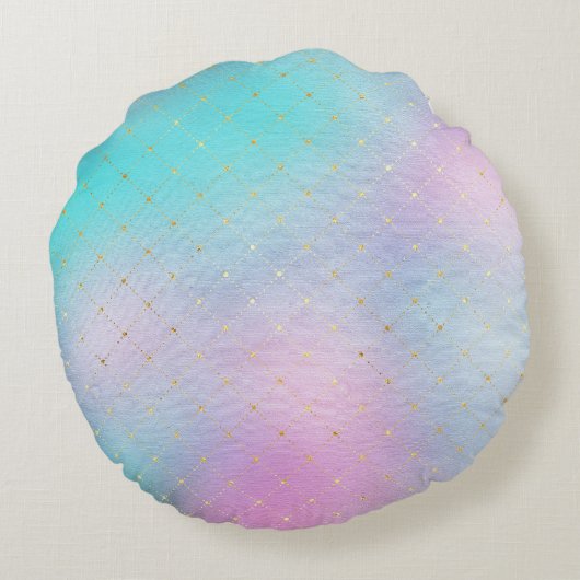 Schattige BFF-besties Kawaii-cadeaus voor meisjes  Rond Kussen (Achterkant)