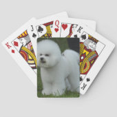 Schattige Bichon Speelkaarten (Achterkant)