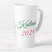 Schattige Bichon vakantie Mok (Rechterhoek)