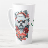 Schattige Bichon vakantie Mok (Linkerhoek)