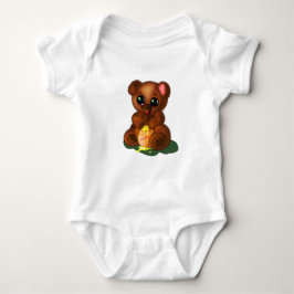 Schattige Bier Baby Bodysuit