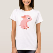 schattige biggenboerderijdieren t-shirt (Voorkant)