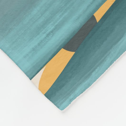 Schattige biggetje en vrolijke bloemetjes fleece deken (Hoek)