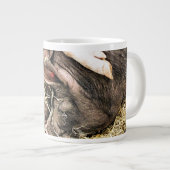 SCHATTIGE BIGGETJES GROTE KOFFIEKOP (Voorkant rechts)