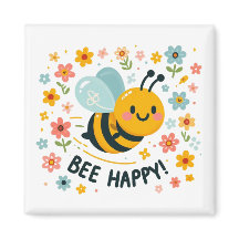 Schattige bij Happy Square Magnet