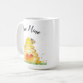 Schattige Bij Mij Koffiemok (Voorkant links)