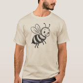 Schattige Bij T-shirt (Voorkant)