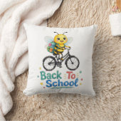 Schattige Bij Terug Naar School Kussen (Deken)
