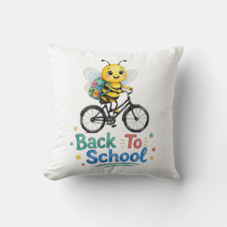 Schattige Bij Terug Naar School Kussen