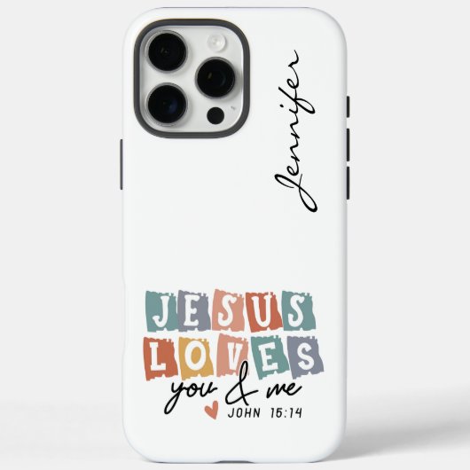 Schattige Bijbelvers Johannes 15:14 iPhone Case-Mate iPhone Case (Achterkant)