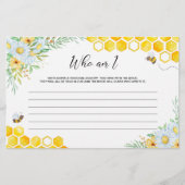 Schattige bijen Vrijgezellenfeest spel Briefpapier (Voorkant)