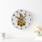 schattige bijeninsectenliefhebbers woord kunst grote klok (Huis)