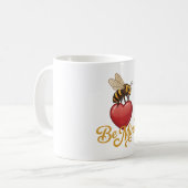 Schattige Bijenkorf Be Mine Koffiemok (Voorkant links)
