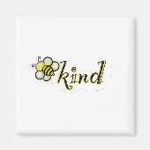 Schattige bijenkunstmagneet magneet (Voorkant)