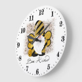 schattige bijenliefhebber grote klok (Hoek)