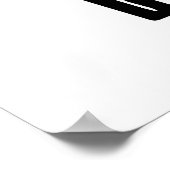 schattige bijenliefhebbers woord kunst poster (Hoek)