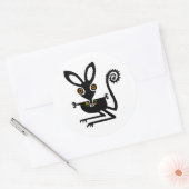 Schattige BILBY - Australië - Bedreigde dieren Ronde Sticker (Envelop)