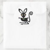 Schattige BILBY - Australië - Bedreigde dieren Ronde Sticker (Tas)