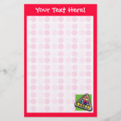 Schattige biljart briefpapier (Voorkant)