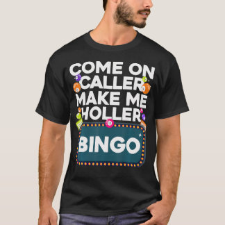 Schattige Bingo Ontwerp Voor Mannen Vrouwen Bingo  T-shirt