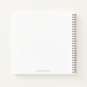 Schattige Bird Hatching Baby shower gastenboek Notitieboek (Achterkant)