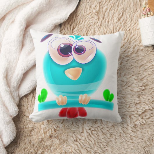 Schattige Birdie Chill Pillow Kussen (Deken)