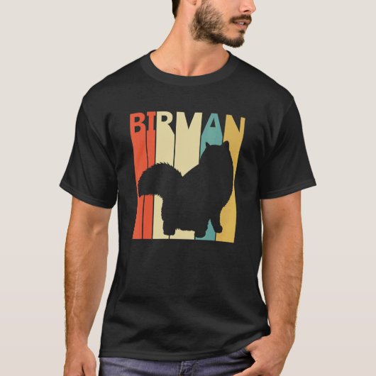 Schattige Birmese kat T-shirt (Voorkant)