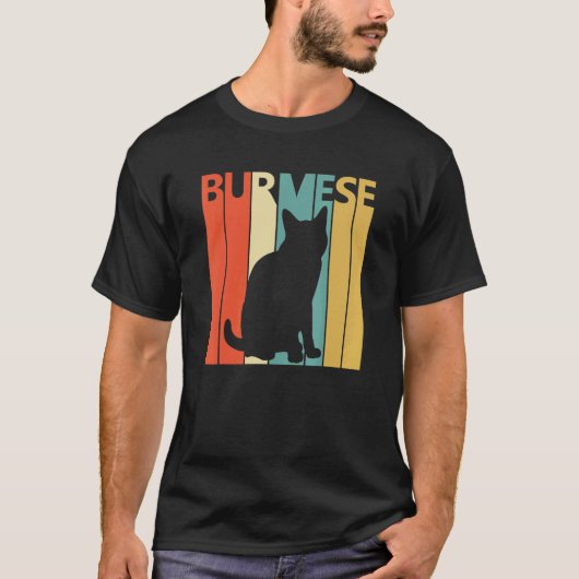 Schattige Birmese kat T-shirt (Voorkant)