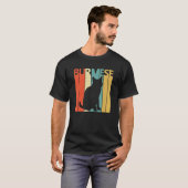 Schattige Birmese kat T-shirt (Voorkant volledig)