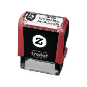 Schattige Black Cat aangepast retouradres Zelfinktende Stempel (Product)