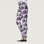 Schattige Black Chinese Shar Pei-Leggings Leggings (Links)