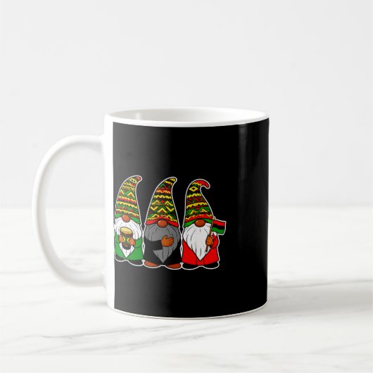 Schattige Black History Month Kabouters Afro-Ameri Koffiemok (Links)