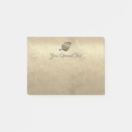 Schattige bladgoud post-it® notes