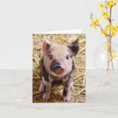 Schattige blanco kaart (Gele Bloem)