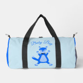 Schattige Blauw Baby Boy Fox Custom Luiertas Plunjezak (Voorkant)