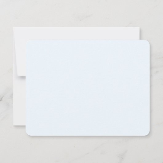 Schattige Blauw Babykleding Babyjongen Bedankt kaa (Achterkant)