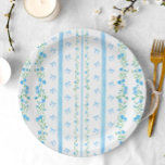 Schattige Blauw Bow Boy Baby shower Papieren Bordje<br><div class="desc">De Schattigee Blue Bow Boy Baby shower Paper-Borden roepen een gevoel van nostalgie en tijdloze elegantie op, ideaal voor gezinnen die gretig anticiperen op de komst van een klein bundeltje vreugde. Met een charmante combinatie van blauw groen en wit tinten, vervoert dit item gasten naar een vervlogen tijdperk van klassieke...</div>