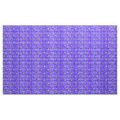 Schattige blauw en wit gingham stof (Yard (91,4 cm))