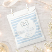 Schattige blauw paard bohemian baby boy douche dan bedankzakje (Geknipt)