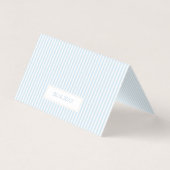 Schattige blauw Teddybeer baby shower dank u kaart (Achterkant)