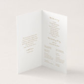 Schattige Blauw Wit Bloemen Daisy Bruiloft Foto Kaart (Binnen)