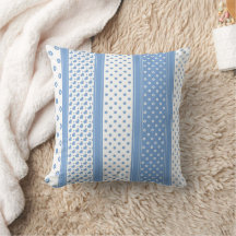 Schattige blauw-wit modern trendy harten en stippe