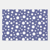 schattige blauwbes inpakpapier vel (Voorkant 3)