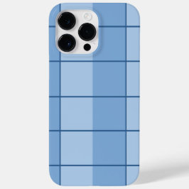 Schattige Blauwe Controles Case-Mate iPhone 14 Pro Max Hoesje