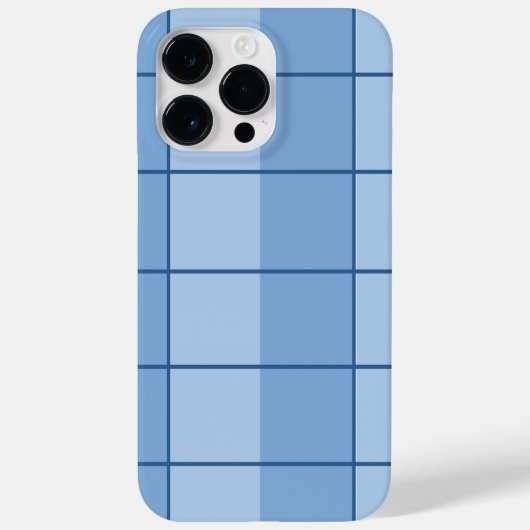 Schattige Blauwe Controles Case-Mate iPhone Case (Achterkant)