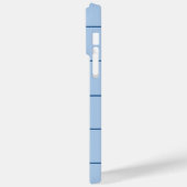 Schattige Blauwe Controles Case-Mate iPhone Case (Achterkant / Links)