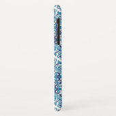 Schattige blauwe decoratieve Oekraïense patronen o Case-Mate iPhone Case (Achterkant/links)