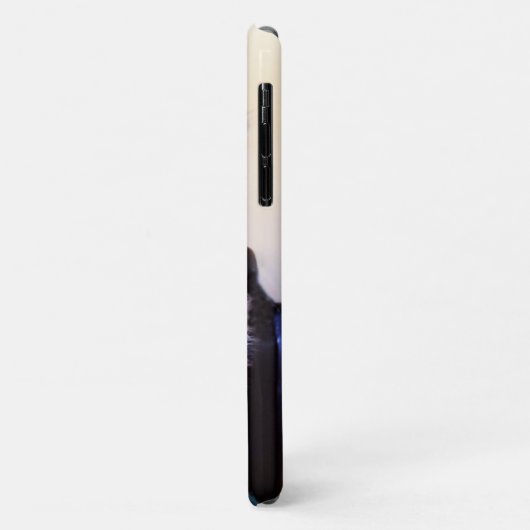 Schattige blauwe gelaatsmasker keukenfoto Case-Mate iPhone case (Achterkant/links)