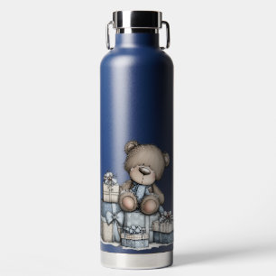 SCHATTIGE BLAUWE KERST WINTER TETDYBEER WATERFLES